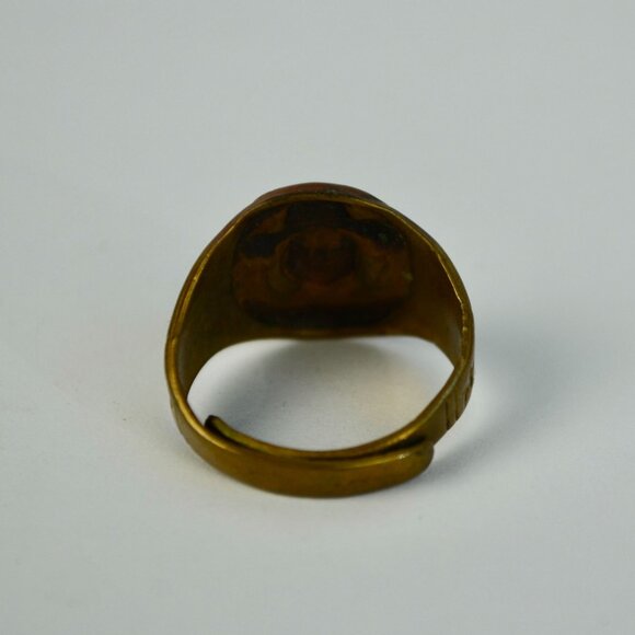 1950s Vintage Hopalong Cassidy Children's Adjustable Ring - Picture 3 of 4